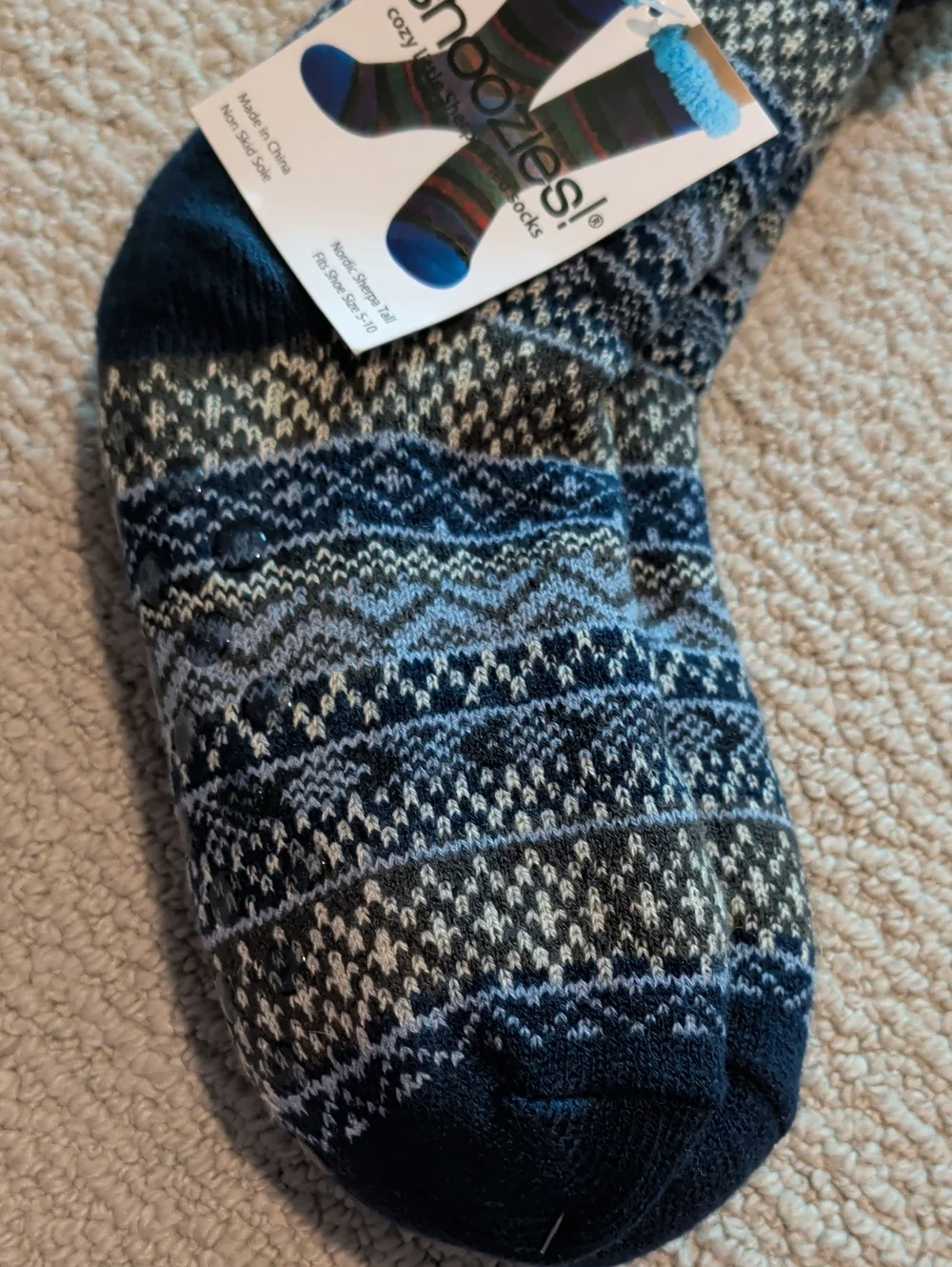 snoozies! men navy